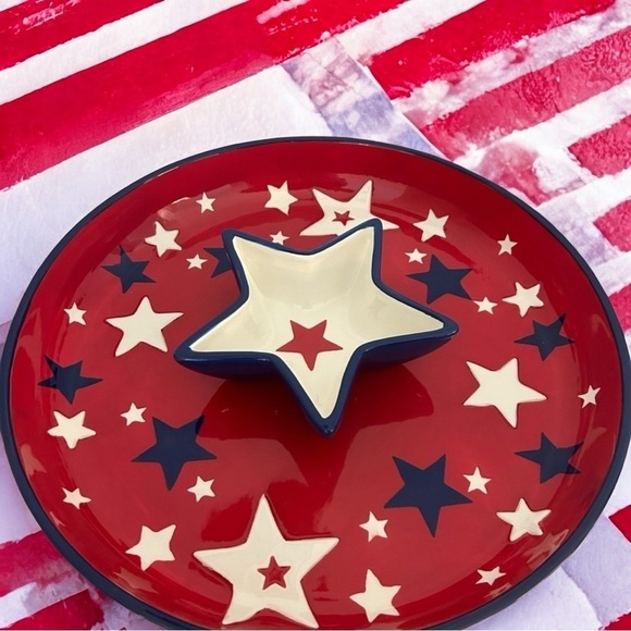 Celebrate with this Tropix Chips and Dip Serving Tray - Brand New in Box - Picture 5 of 11